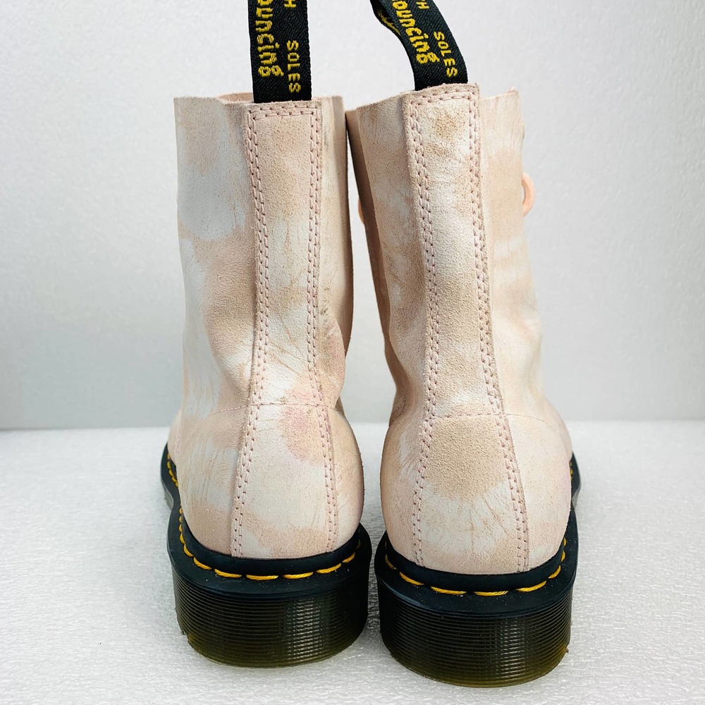 Dr. Martens 1460 Pascal Tie-Dye Suede Boots - Women's 10 - Picture 5 of 11